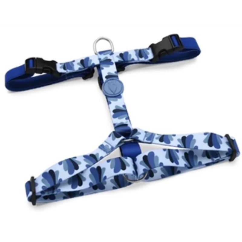 Morso Hundegeschirr H-Rig Recycelt Splash Blau